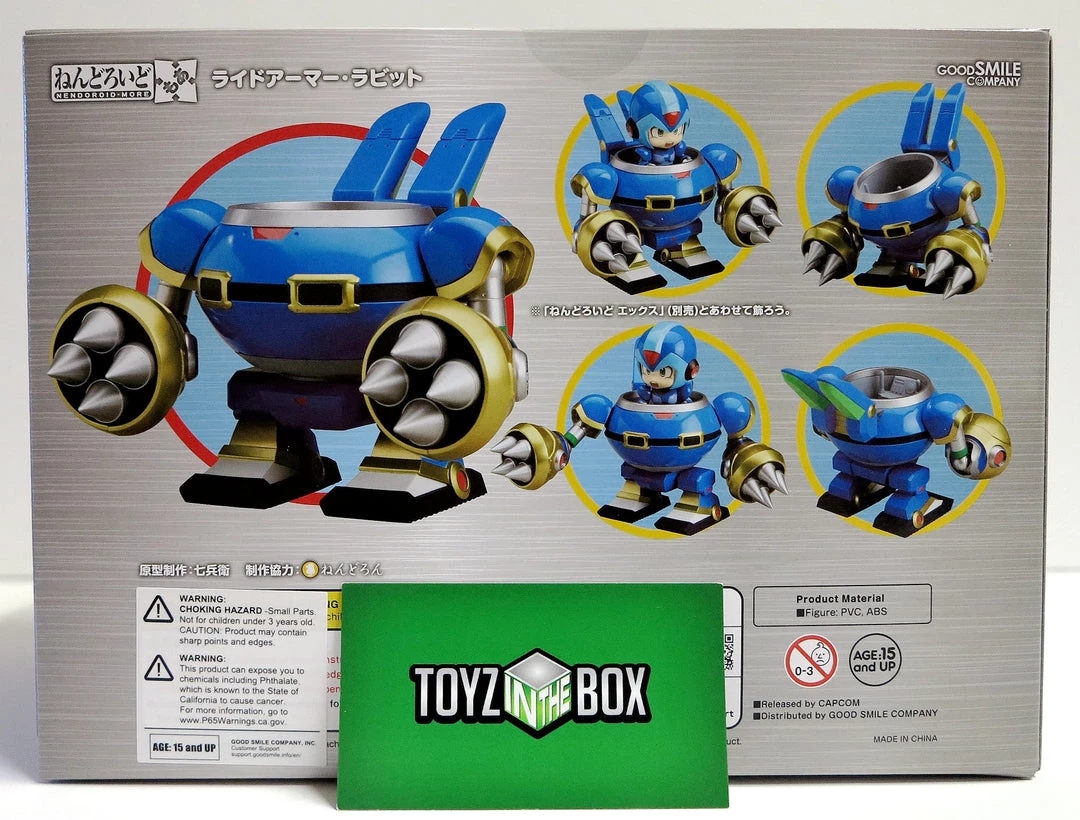 Good Smile Company Nendoroid More Mega Man X Rabbit Ride Armor Action Figure 2 Good Smile Company Nendoroid More Mega Man X Rabbit Ride Armor Action Figure