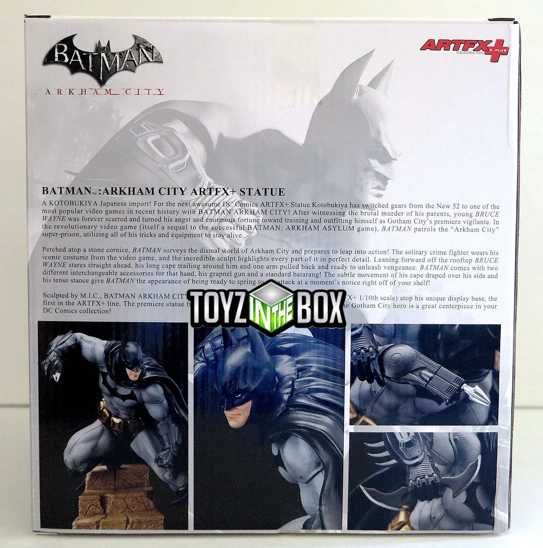 Kotobukiya Batman Arkham City Artfx+ DC Comics PVC Statue 2 Kotobukiya Batman Arkham City Artfx+ DC Comics PVC Statue