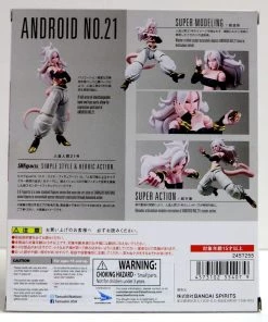 Bandai S.H. Figuarts Dragon Ball FighterZ Android 21 Action Figure