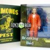 Mezco Jesse Pinkman With Orange Hazmat Suit EE Exclusive Vamonos Pest Breaking Bad Action Figure