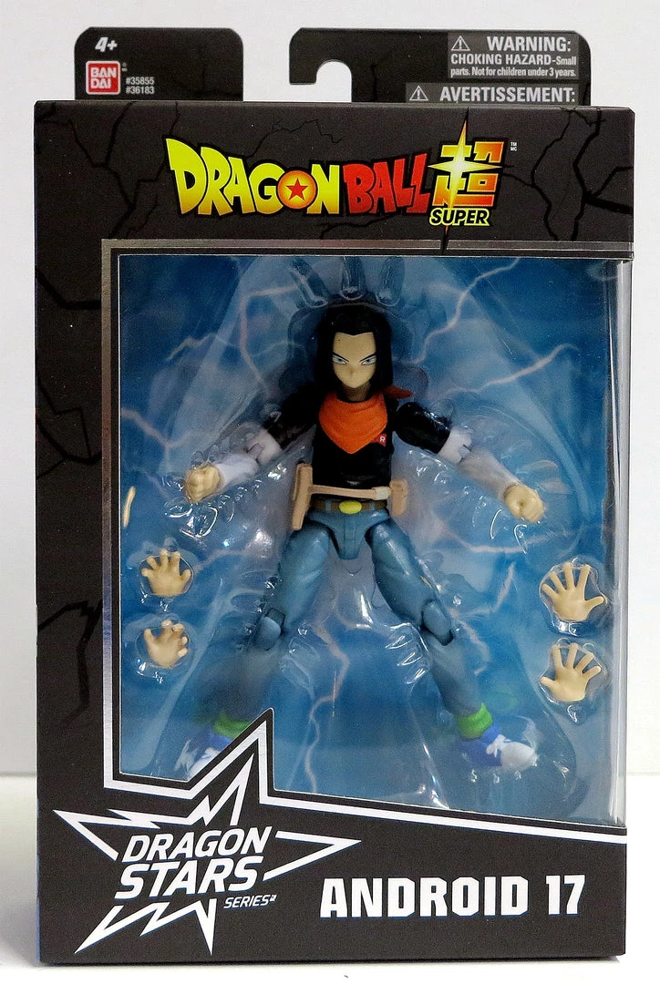 Bandai Dragon Ball Stars Super Android 17 Action Figure 1 Bandai Dragon Ball Stars Super Android 17 Action Figure