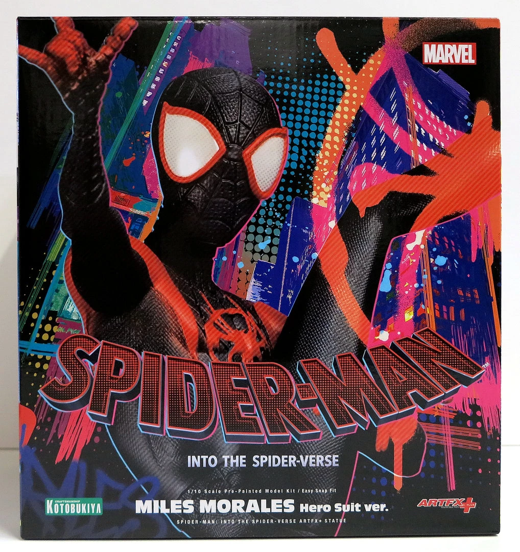 Kotobukiya Artfx+ Kotobukiya SPIDER-MAN: Into The SPIDER-VERSE MILES MORALES Hero Suit Ver. ARTFX+ STATUE 1 Kotobukiya Artfx+ Kotobukiya SPIDER-MAN: Into The SPIDER-VERSE MILES MORALES Hero Suit Ver. ARTFX+ STATUE
