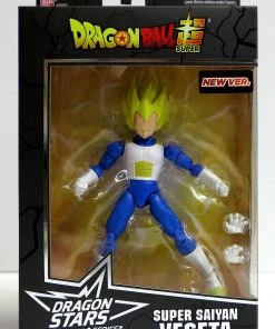 Bandai Dragon Ball Stars Wave 15 Super Saiyan Vegeta Ver 2.0 Action Figure Bandai America
