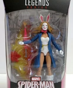 Hasbro Toys Marvel Legends Spider-Man White Rabbit Demogoblin BAF Action Figure