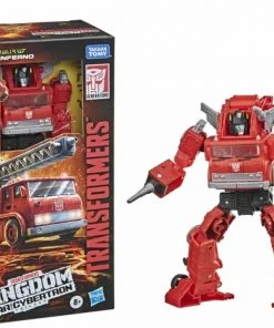 Hasbro Toys Hasbro Transformers Transformers Generations WFC-K19 Kingdom Voyager Class Inferno Action Figure