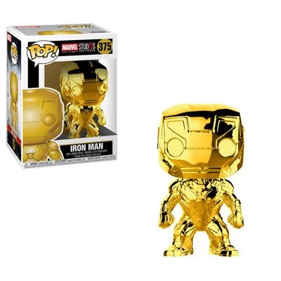 Funko Pop Pop Funko Marvel Studios 375 MCU Iron Man Gold Chrome Vinyl Figure 1 Funko Pop Pop Funko Marvel Studios 375 MCU Iron Man Gold Chrome Vinyl Figure