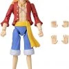 Bandai Naruto Anime Heroes One Piece Monkey D. Luffy Action Figure Bandai America