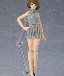 Max Factory Figma Styles Female Body (Chiaki) With Backless Sweater Outfit 505 Action Figure