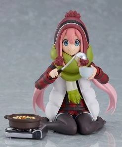 Max Factory **Pre Order**figma Laid-Back Camp Nadeshiko Kagamihara: DX Edition Action Figure
