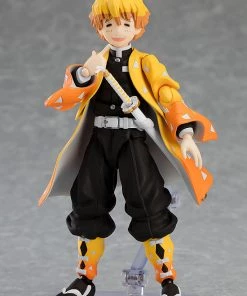 Max Factory Figma Demon Slayer: Kimetsu No Yaiba Zenitsu Agatsuma 522-DX Edition Action Figure