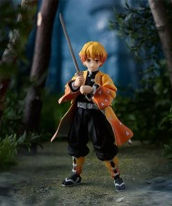 Max Factory Figma Demon Slayer: Kimetsu No Yaiba Zenitsu Agatsuma 522-DX Edition Action Figure