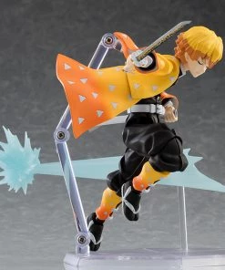 Max Factory Figma Demon Slayer: Kimetsu No Yaiba Zenitsu Agatsuma 522-DX Edition Action Figure