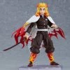 Max Factory **Pre Order**figma Demon Slayer: Kimetsu No Yaiba Kyojuro Rengoku Action Figure