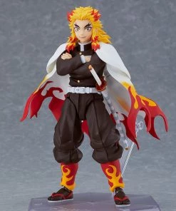 Max Factory **Pre Order**figma Demon Slayer: Kimetsu No Yaiba Kyojuro Rengoku Action Figure