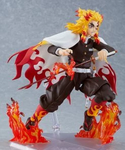 Max Factory **Pre Order**figma Demon Slayer: Kimetsu No Yaiba Kyojuro Rengoku Action Figure