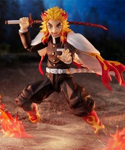Max Factory **Pre Order**figma Demon Slayer: Kimetsu No Yaiba Kyojuro Rengoku Action Figure