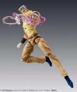 Revoltech Medicos JOJO'S BIZARRE ADVENTURE Part3 Stardust Crusaders Chozokado [Joseph Joestar&Iggy] (Re-run) Action Figure