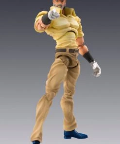 Revoltech Medicos JOJO'S BIZARRE ADVENTURE Part3 Stardust Crusaders Chozokado [Joseph Joestar&Iggy] (Re-run) Action Figure