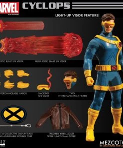 Mezco Toys Mezco One 12 Marvel Universe Cyclops Action Figure