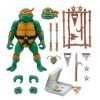Super 7 Teenage Mutant Ninja Turtles Ultimates Michelangelo Action Figure