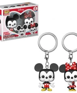 Funko Pop Funko Pocket Pop Disney Mickey & Minnie 2 Pack Keychain VInyl Figure
