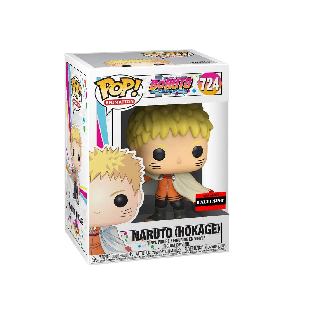 Funko Pop Boruto Naruto (Hokage) AAA Exclusive 724 Vinyl Figure 1 Funko Pop Boruto Naruto (Hokage) AAA Exclusive 724 Vinyl Figure