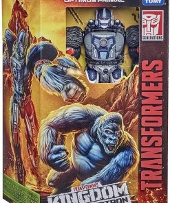 Hasbro Toys Transformers Generations WFC-K8 Kingdom Voyager Optimus Primal Action Figure