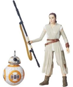 Hasbro Toys Star Wars Black Series The Force Awakens Episode 7 Rey (Jakku) + BB-8 Action Figure