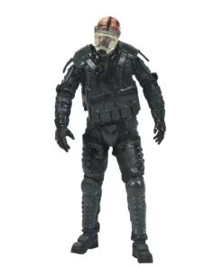 Mcfarlane Toys AMC The Walking Dead Series 4 Gas Mask Riot Gear Zombie Action Figure
