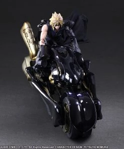 Square Enix Play Arts Kai Final Fantasy VII Advent Children Cloud Strife & Fenrir Set Action Figure