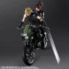 Square Enix Square Enix Play Arts Kai **Pre Order**Play Arts Kai Final Fantasy VII Remake Jessie, Cloud & Motorcycle Set Action Figure