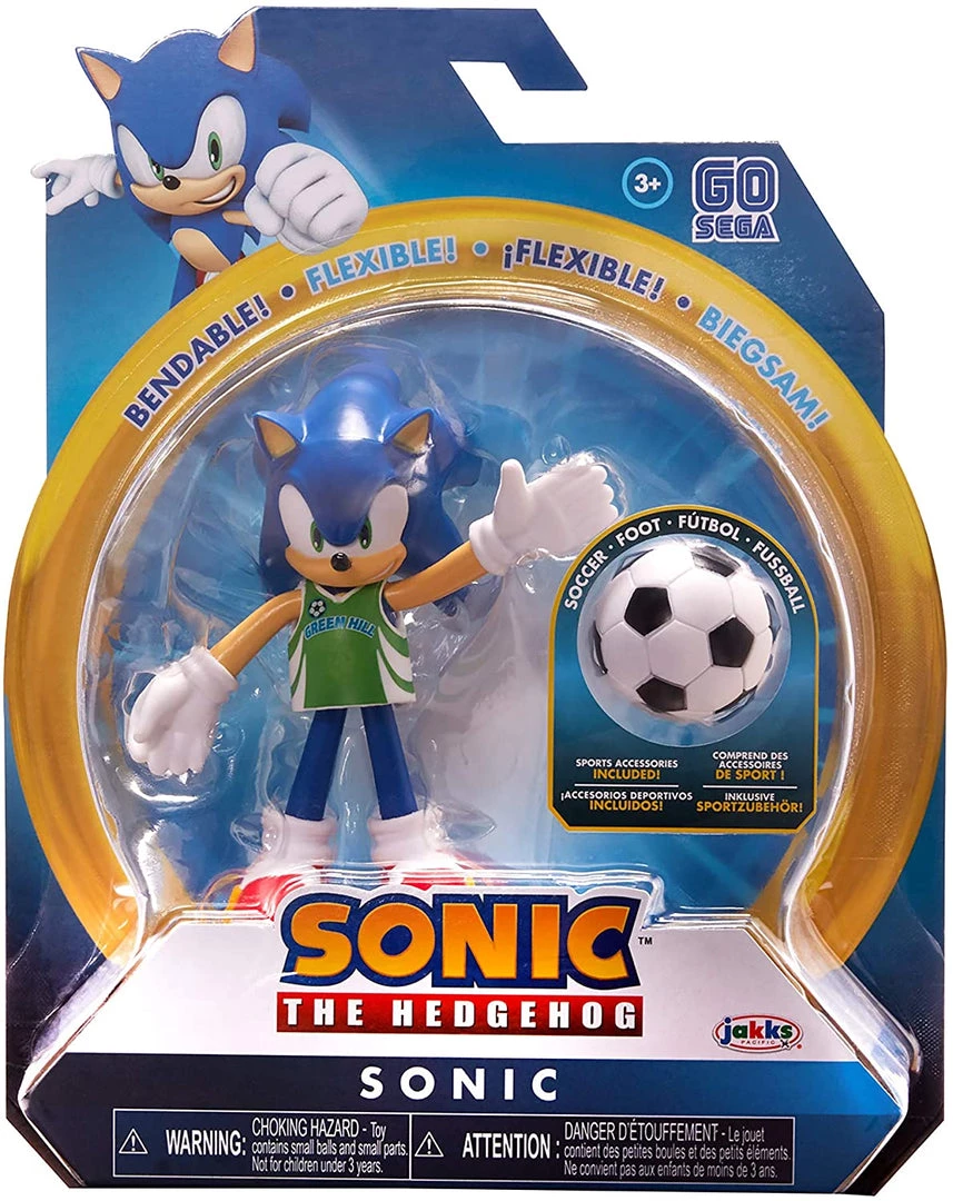 Jakks Pacific Sonic The Hedgehog Soccer Sonic Action Figure 1 Jakks Pacific Sonic The Hedgehog Soccer Sonic Action Figure