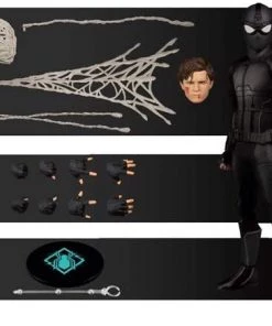Mezco Toys Mezco One 12 Marvel Comics Stealth Suit Spider-Man PX Far From Home Action Figure