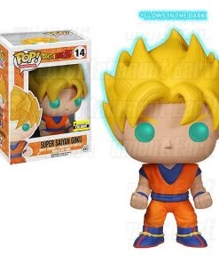 Funko Pop Pop Funko Dragonball Z Super Saiyan Goku GITD EE Exclusive Vinyl Figure