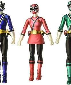 Bandai Bandai S.H. Figuarts S.H. Figuarts Super Samurai Power Rangers SDCC 2013 Action Figure SET