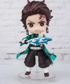 Bandai Figuarts Mini Tanjiro Kamada Water Breathing "Demon Slayer: Kimetsu No Yaiba" Action Figure