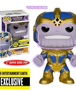 Funko Pop Guardians Of The Galaxy Thanos GITD EE Exclusive 78 Vinyl Figure