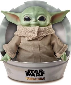 Neca Toys Mattel Star Wars The Mandalorian The Child 11" Plush (Baby Yoda)