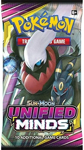 TCG POKEMON Unified Minds Sun & Moon BOOSTER PACK 1 TCG POKEMON Unified Minds Sun & Moon BOOSTER PACK