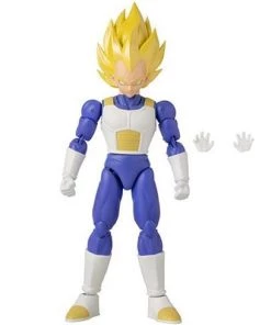 Bandai Dragon Ball Stars Wave 15 Super Saiyan Vegeta Ver 2.0 Action Figure Bandai America