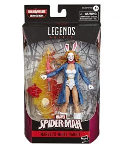 Hasbro Toys Marvel Legends Spider-Man White Rabbit Demogoblin BAF Action Figure