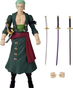 Bandai America Bandai Naruto Anime Heroes One Piece Roronoa Zoro Action Figure