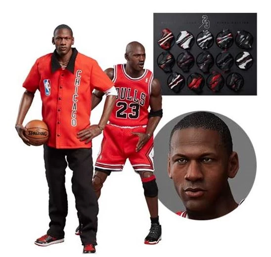 Bandai Other Enterbay NBA Collection Michael Jordan Away Final Limited Edition 1:6 Scale Real Masterpiece Action Figure 2-Pack Action Figure 1 Bandai Other Enterbay NBA Collection Michael Jordan Away Final Limited Edition 1:6 Scale Real Masterpiece Action Figure 2-Pack Action Figure