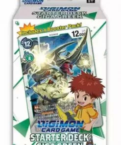 TCG DIGIMON GIGA GREEN STARTER DECK 54 Cards Trading Cards & Supplies