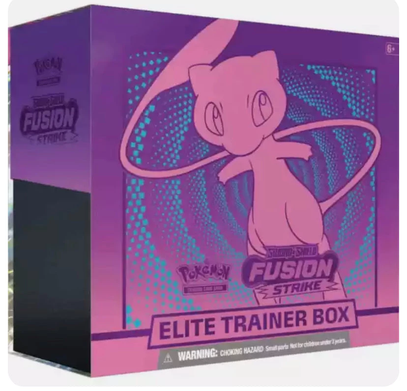 TCG POKEMON Fusion Strike ETB Elite Trainer Box BOOSTER PACK 1 TCG POKEMON Fusion Strike ETB Elite Trainer Box BOOSTER PACK