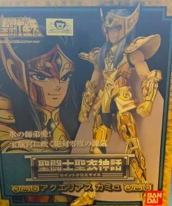 Bandai Saint Seiya Myth Cloth Aquarius Camus Gold Cloth Action Figure