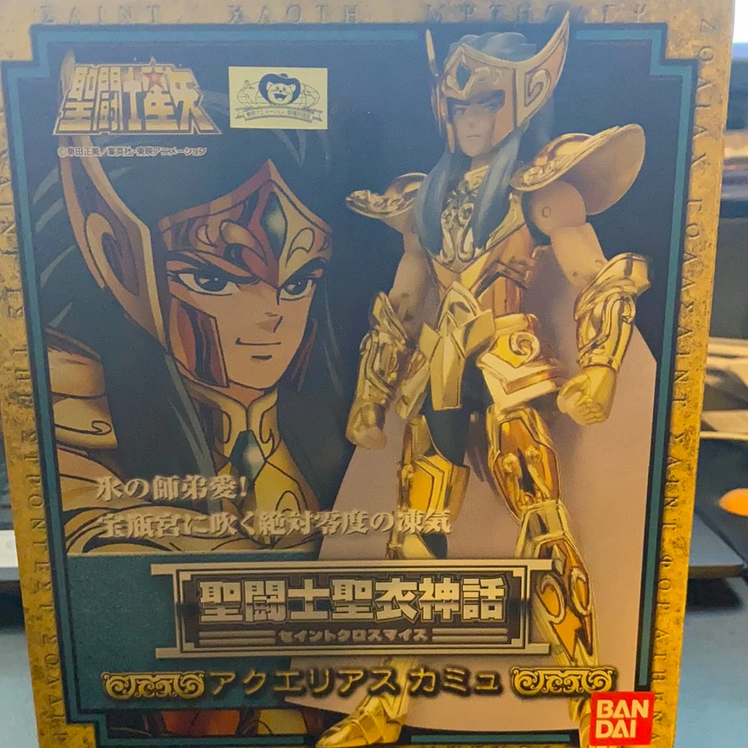 Bandai Saint Seiya Myth Cloth Aquarius Camus Gold Cloth Action Figure 1 Bandai Saint Seiya Myth Cloth Aquarius Camus Gold Cloth Action Figure