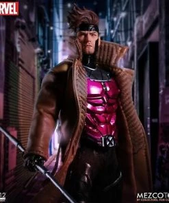 Mezco One 12 Marvel Gambit Action Figure