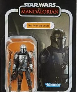 Hasbro Toys Star Wars Vintage Collection The Mandalorian Beskar 3 3/4 Action Figure Star Wars Black Series
