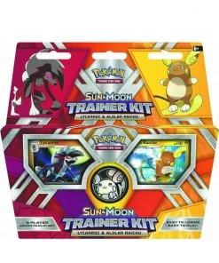 TCG POKEMON Lycanroc & Alolan Raichu Trainer Kit Trading Cards & Supplies
